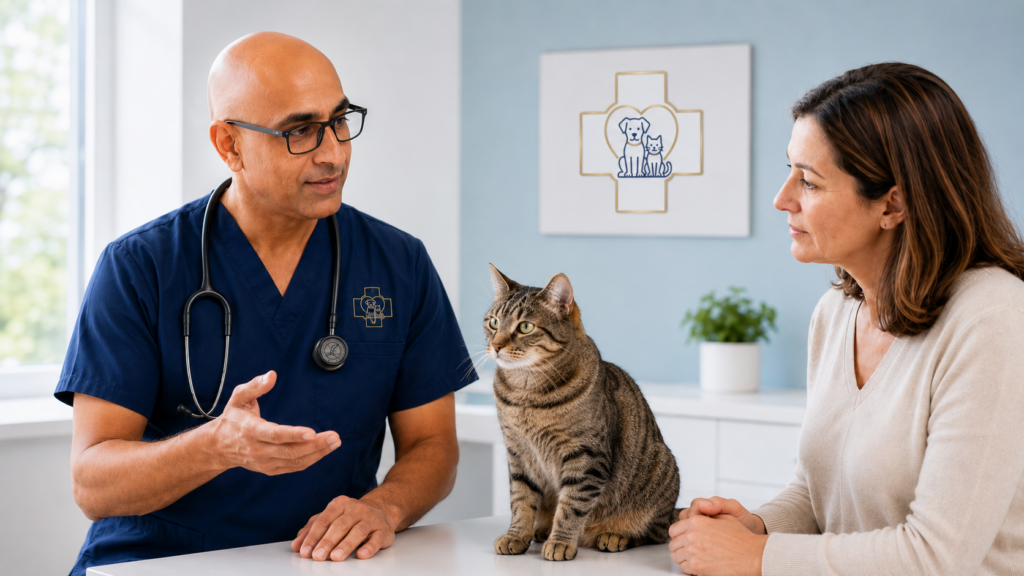 Preventive care consultation at PETCAREVET-X
